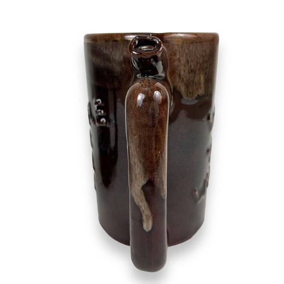 Vintage 4.75" Set of 2 "Whistle For Your Beer" "Wet Your Whistle" Mugs - Picture 3 of 10